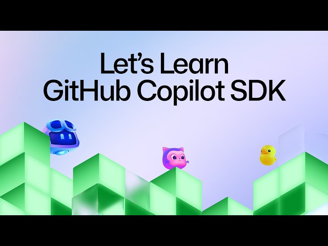 Let's Learn GitHub Copilot SDK - .NET Edition