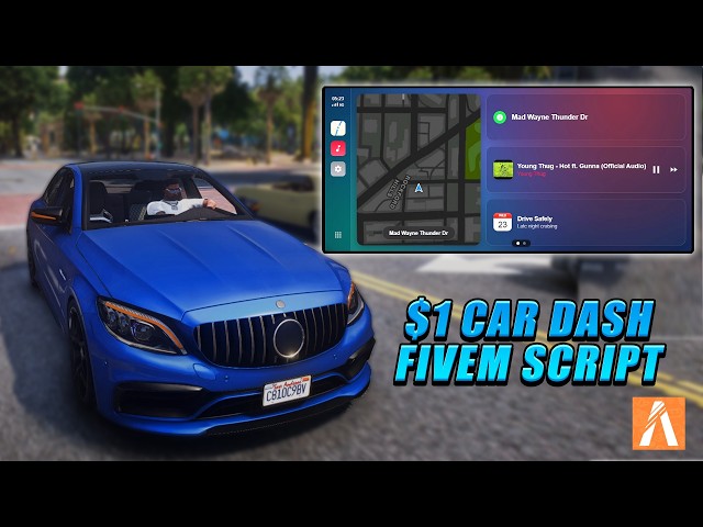 CarDash V1  - FiveM Dollar Menu RS Scripts