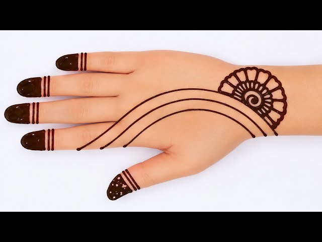 Easy Front Hand Mehndi Design | Simple Mehndi Design | Mehandi Design | Mehendi Design