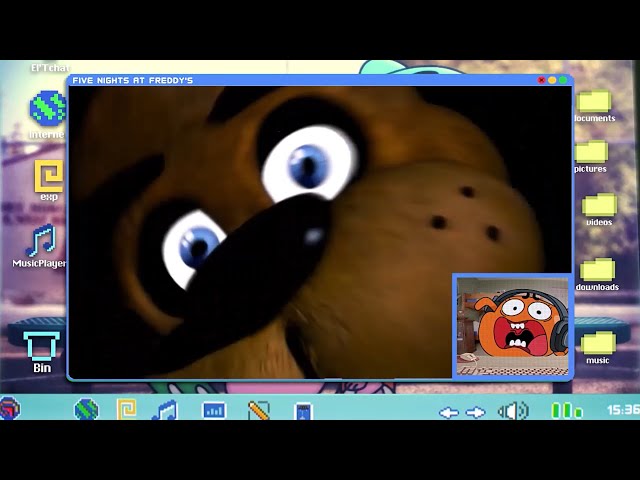 Darwin plays Five Nights at Freddy's - fan animation