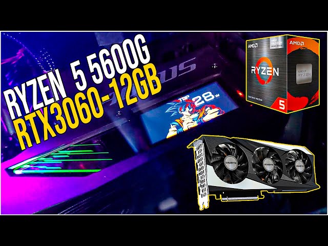 RYZEN 5 5600G + RTX 3060 12GB, GAMEPLAY