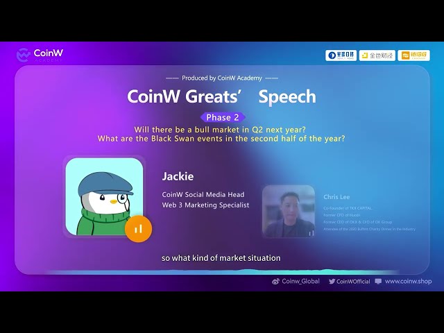 🔥🔥 Interviews with OG produced by @CoinWAcademyEN - Phase 2⃣️