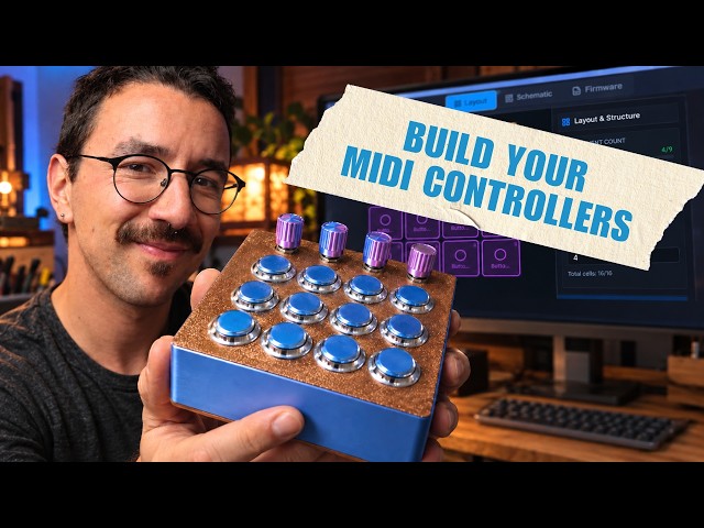 LIVE: Build Your Custom MIDI Controller in 2026 — From Idea to PCB, Firmware & Enclosure