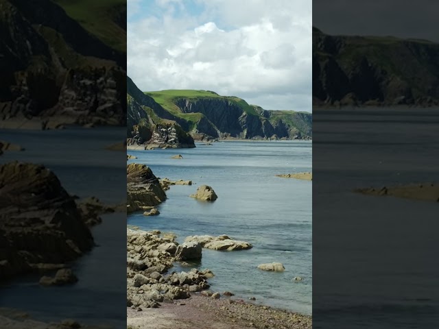 Sea Sounds ASMR: St Abb's Head, Scotland | Stress Relief & Relaxation