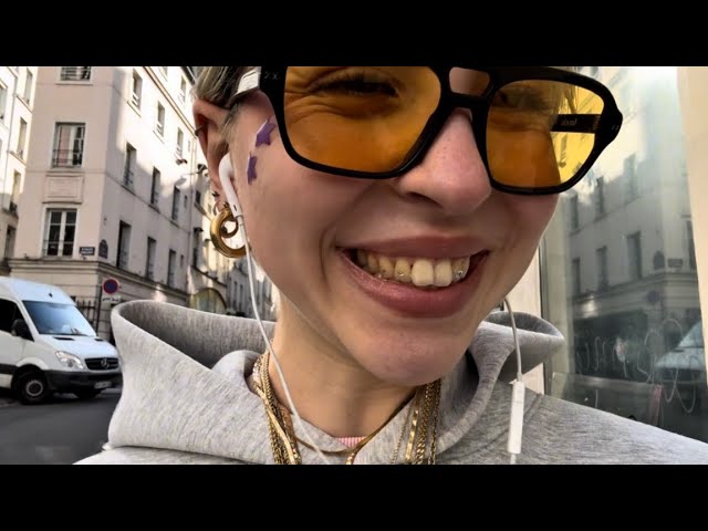 alone during paris fashion week