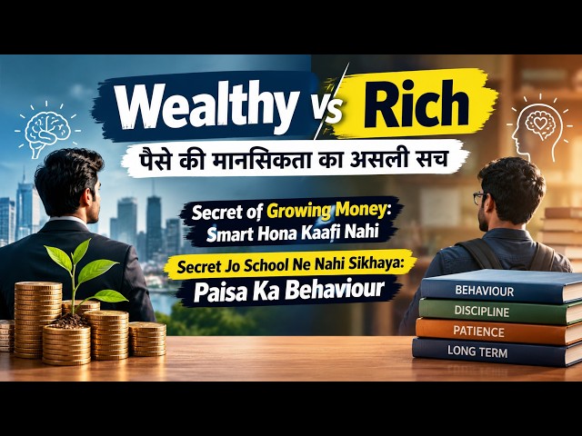 Wealthy vs Rich | पैसे की मानसिकता का असली सच