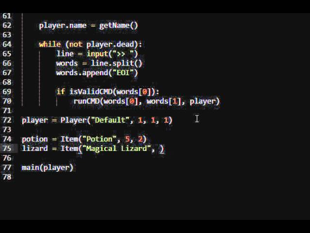 How to make a Python RPG - Part 5