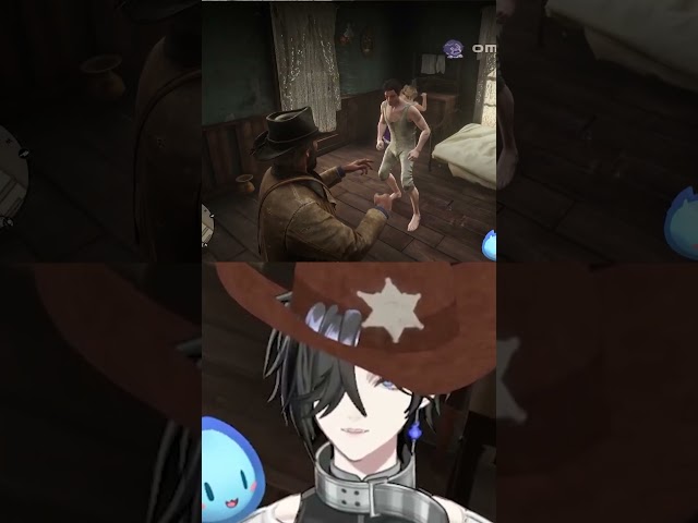 I am cowboy!! #dear_u_san Edit by @Angury Memer #vtuber #shorts #rdr2