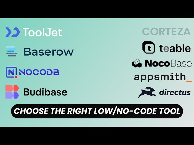 Free Open Source Low-Code/No-Code Platforms Guide