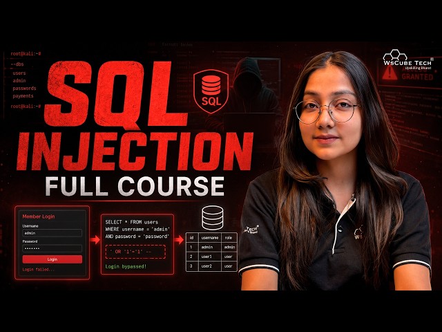 SQL Injection Full Course for Beginners to Pro (2026)