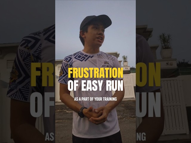 overcome the frustration of easy run