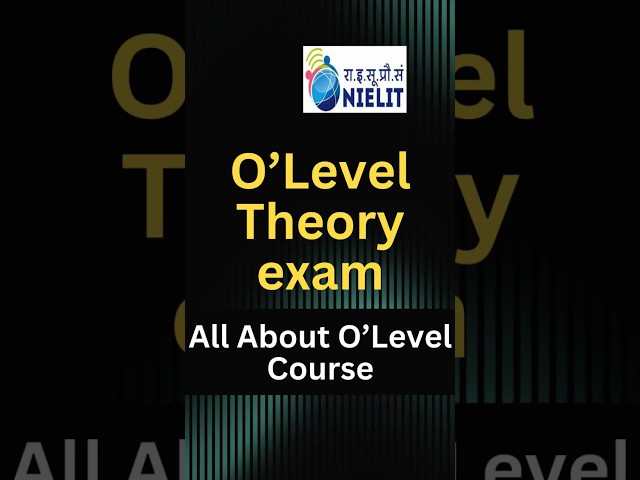 O Level Theory Exam Pattern 🪧👍 . . . #ytshorts #shorts