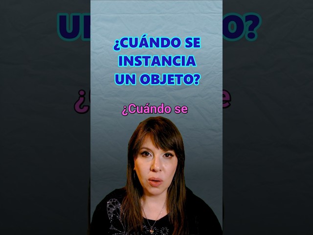 ¿Cuándo se crean los objetos en un sistema real? (POO para principiantes)