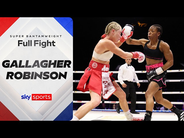 Tysie Gallagher vs Brandi Robinson | Super bantamweight | Full Fight