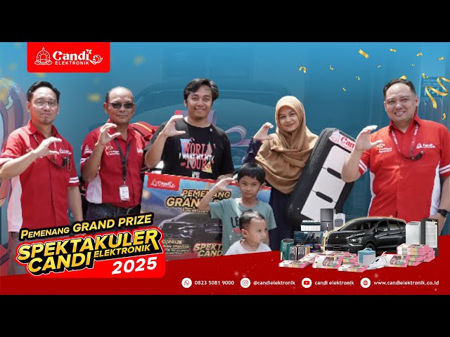 Pemenang GrandPrize 𝙈𝙞𝙩𝙨𝙪𝙗𝙞𝙨𝙝𝙞 𝙓𝙥𝙖𝙣𝙙𝙚𝙧 Spektakuler Candi Elektronik 2025