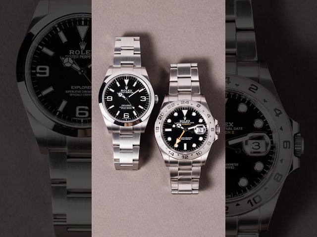 Rolex Explorer vs Explorer  II - Which is Actually Better?