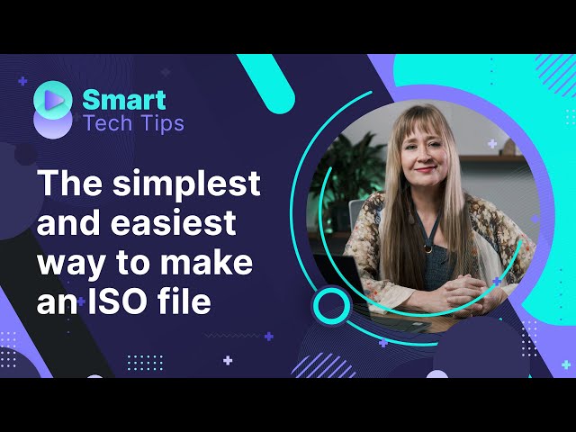 The simplest and easiest way to make an ISO file