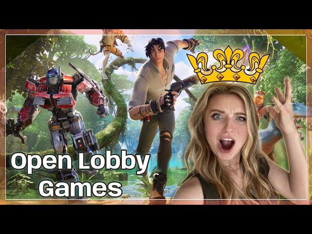 Open lobby NO BUILD games| Fortnite: Chapter 4 Season 3