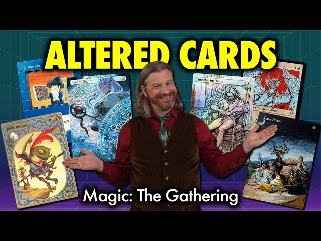 The World Of Magic: The Gathering Card Alters