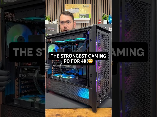 The STRONGEST Gaming PC for 4K gaming! 💪