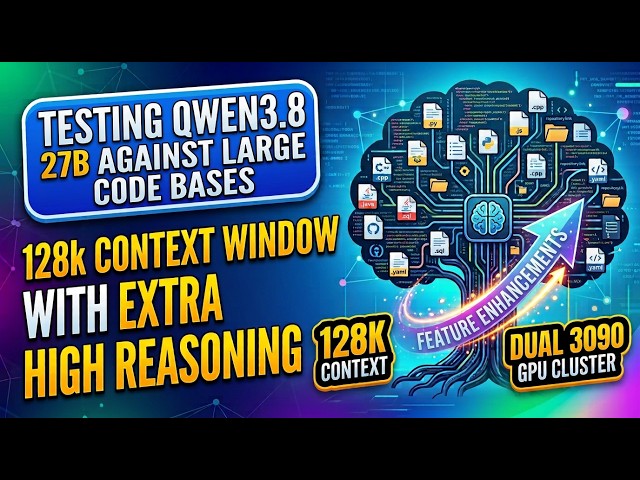Can Qwen3.8 27B Handle Large Code Bases? Find Out - Testing on WordPress's 600Mb Repository