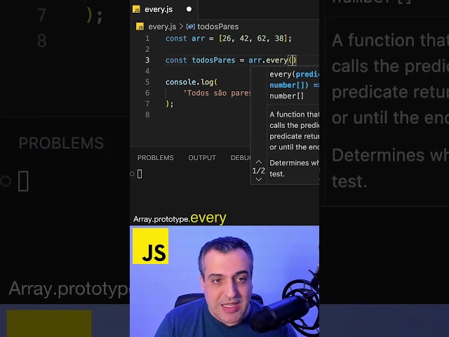 Array.prototype.EVERY - JAVASCRIPT