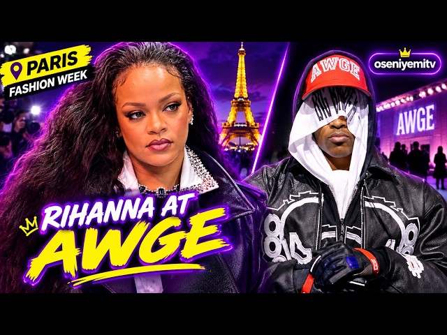 Rihanna Stuns Everyone at the AWGE Paris Fashion Week Show!