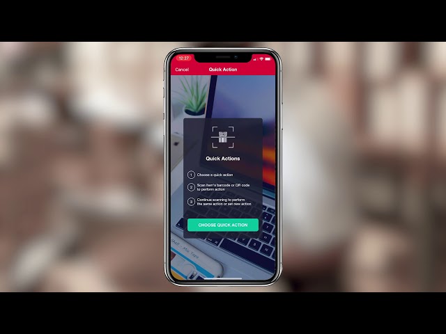 Sortly: Checking out inventory