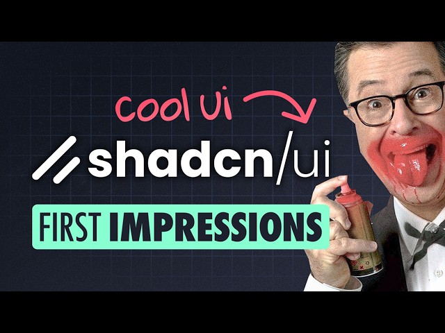 Intro to shadcn/ui