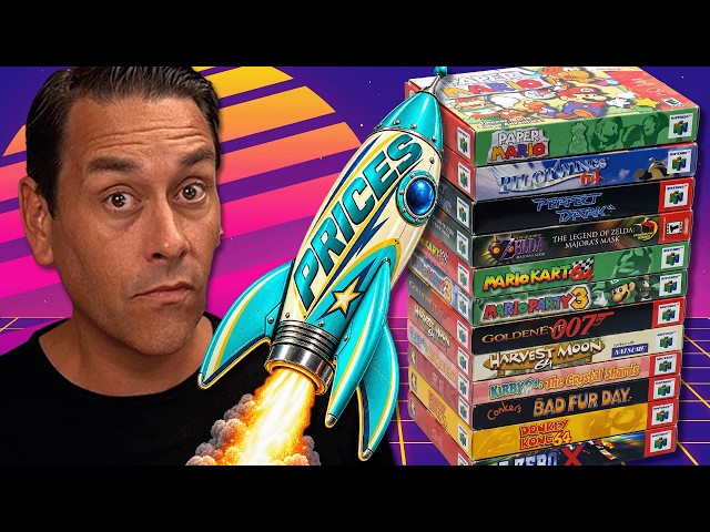 Retro Games Are About To Get CRAZY Expensive