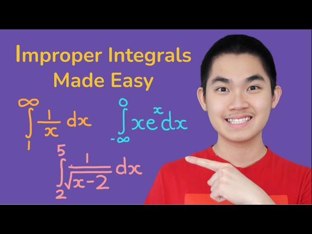 Improper Integrals - Convergent or Divergent (Made Easy)
