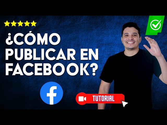 How to POST on Facebook | ✅Become an expert at posting on Facebook📱