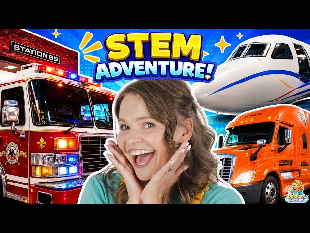 Learn Science & STEM for Kids w/ Silly Miss Lily 🚒 | Children’s Museum + Indoor Playground Learning