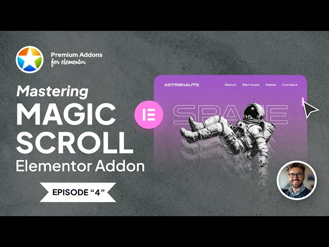 Create CSS Scroll Animations in Elementor | Premium Addons (E4)