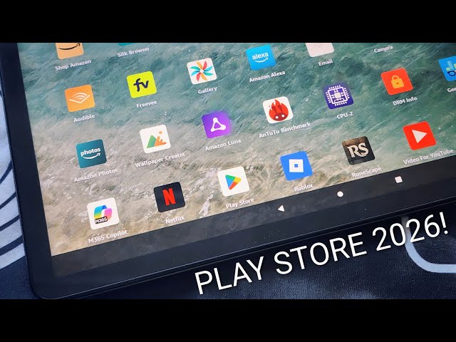 Getting The Play Store On Your Fire Tablet Is Easier In 2026!*