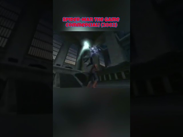 Spider-Man The Game Commercial! (2002) #spiderman #fyp
