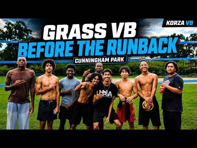 GRASS VB BEFORE THE RUNBACK | PT. 1 | Mic'd up Volleyball