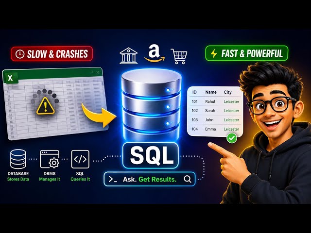 What Is a Database? SQL Explained for Beginners