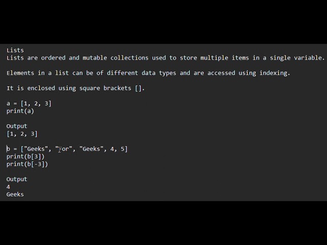 Data types part 5