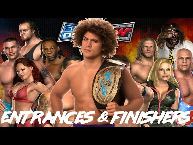 WWE Smackdown vs Raw 2006 Entrances & Finishers Carlito
