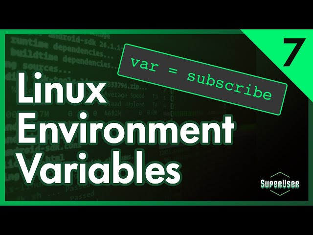 Linux for Programmers #7 | Environment Variables