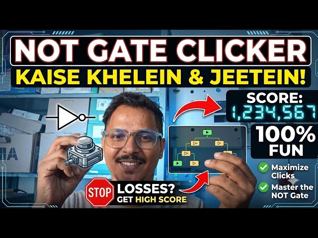 PLC NOT Gate Logic | NOT Gate Programming & Wiring | PLC Ladder Logic Tutorial
