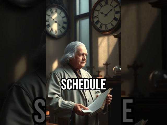 Discover Franklin's productivity secret! #History #Productivity #BenjaminFranklin