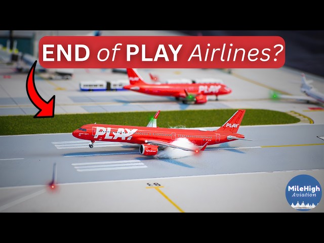 Goodbye PLAY Airlines | Gemini Jets Keflavik Model Airport Update!