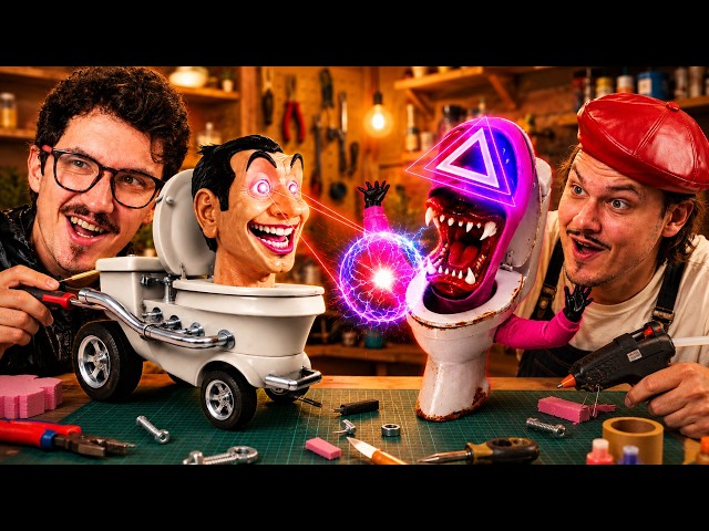 *God Level DIY* I Built The BIGGEST Skibidi Toilet EVER 🚽🤯 The Epic Transformation🔥