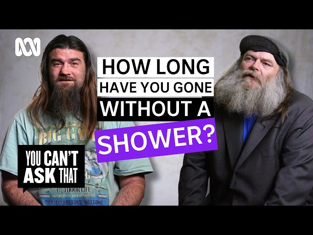 The reality of living on the street | You Can't Ask That | Full Episode