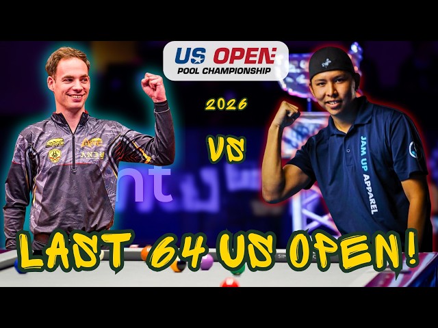 HIGHLIGHTS | Joshua Filler vs Stephen Holem | LAST 64 | US Open Pool 2026