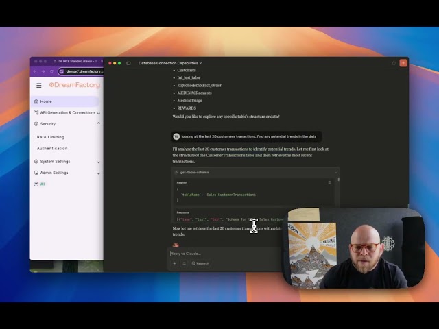 DreamFactory + Claude Desktop + Canva Demo