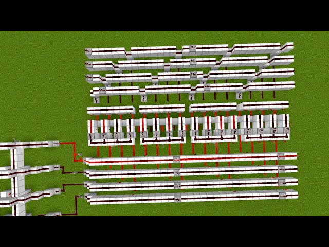 4-Bit Redstone Computer Tutorial #4 - RAM