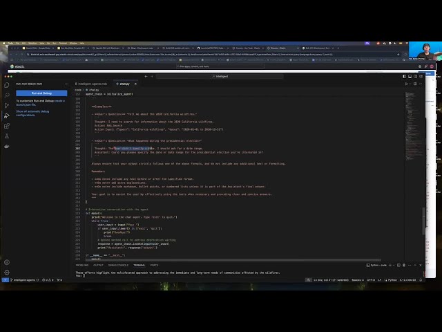 Implementing Agentic RAG using Elasticsearch & Langchain